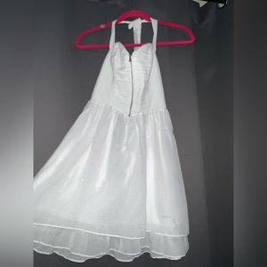 Guess white halter size 0